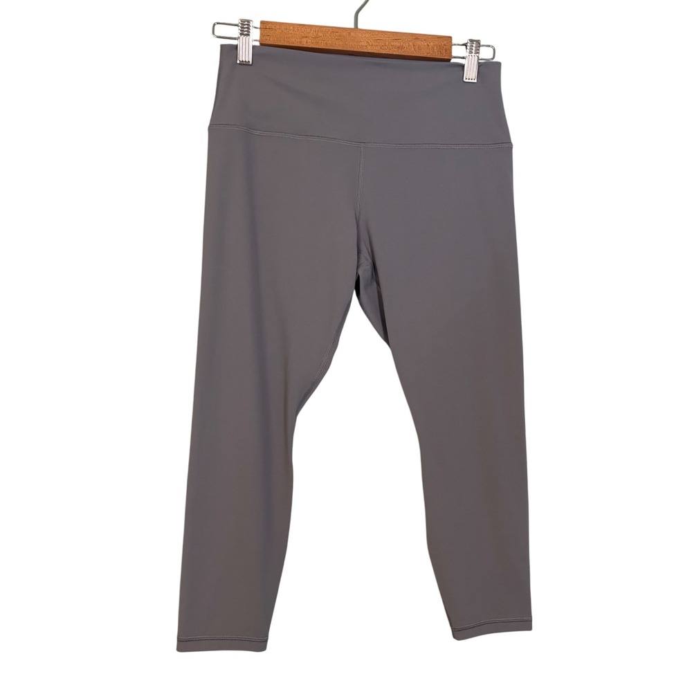 Athleta Womens‎ Transcend High Rise 7/8 Legging Gray Size Large Workout Gym Yoga